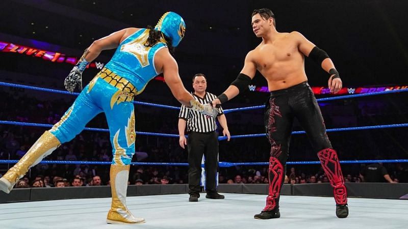 Gran Metalik and Humberto Carrillo faced off on 205 Live a few weeks ago.