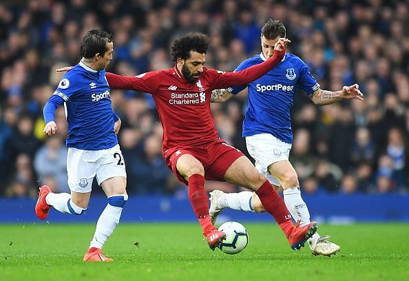 Mo Salah has been struggling for goals - and has slipped down this list as a result
