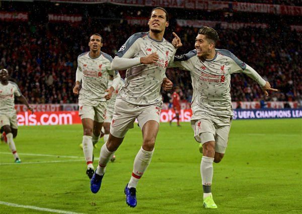 Liverpool knocked Bayern Munich out of Champions League to make it into the last 8