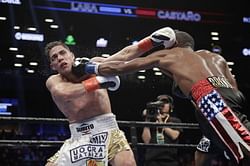Lara, Castano fight to split draw in 154-pound title fight