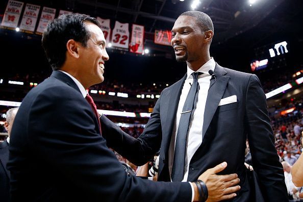 Both Vince Carter&acirc;s No. 15 and Chris Bosh&acirc;s No. 4 should be retired and both men recognized for their contributions to the organization&#039;s on-court past successes