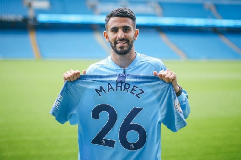 Riyad Mahrez is Manchester City&#039;s club record signing