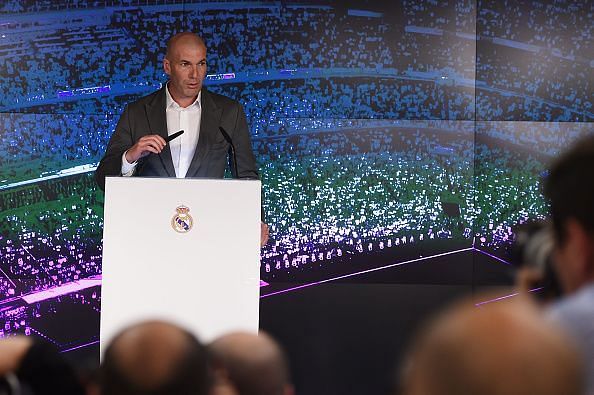 Real Madrid Unveil New Manager Zinedine Zidane