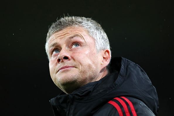 Ole Gunnar Solskjaer during Manchester United&#039;s defeat to Wolverhampton Wanderers in the FA Cup Quarter Finals