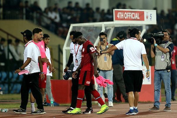 Playing their most crucial game of the season without Ogbeche and Rowllin would be a daunting task for NorthEast United FC (Image Courtesy: ISL)