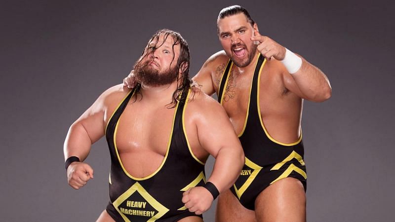 Otis Dozovic and Tucker Knight, known collectively as Heavy Machinery