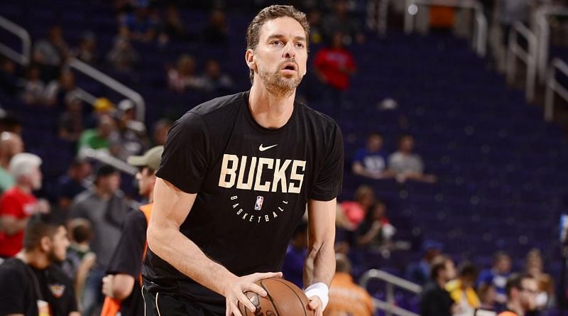 Following his release from the Spurs, Pau Gasol joined the Bucks earlier this month