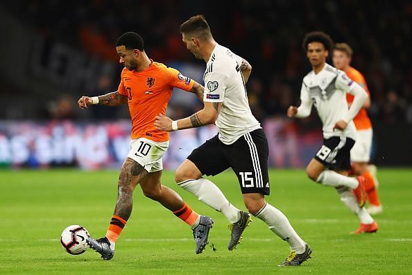 Memphis Depay had another brilliant game for Netherlands