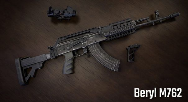 Beryl M762 in PUBG LITE