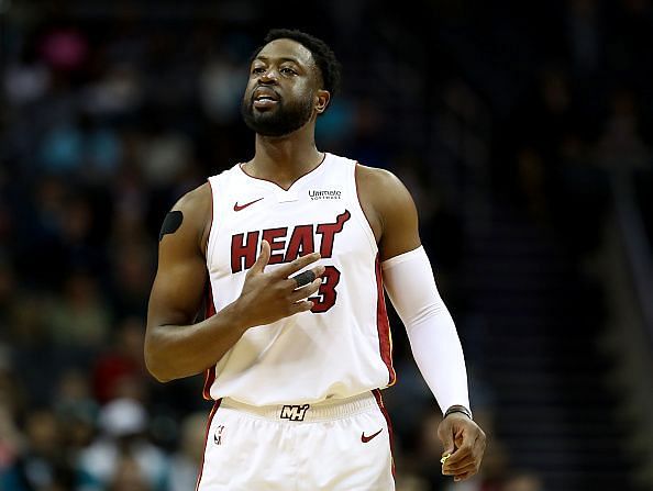 Miami Heat will be banking on Dwyane Wade to help them seal a playoff spot