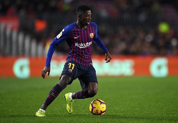 FC Barcelona attacker Ousmane Dembele