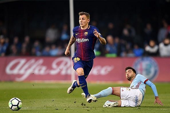 Digne joined Everton after a difficult spell at Barcelona