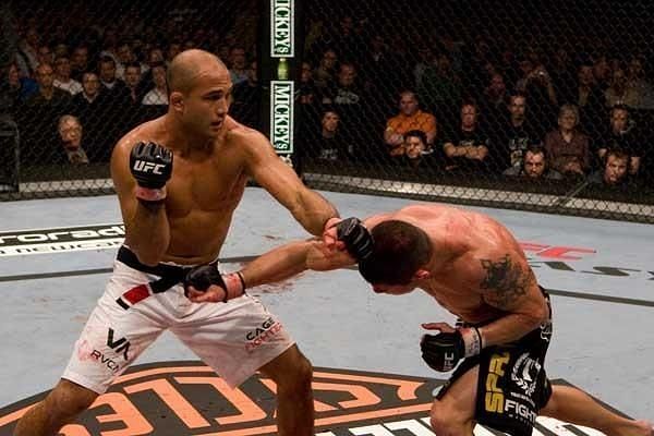 BJ Penn defeated Joe Stevenson to claim UFC Lightweight gold in Newcastle