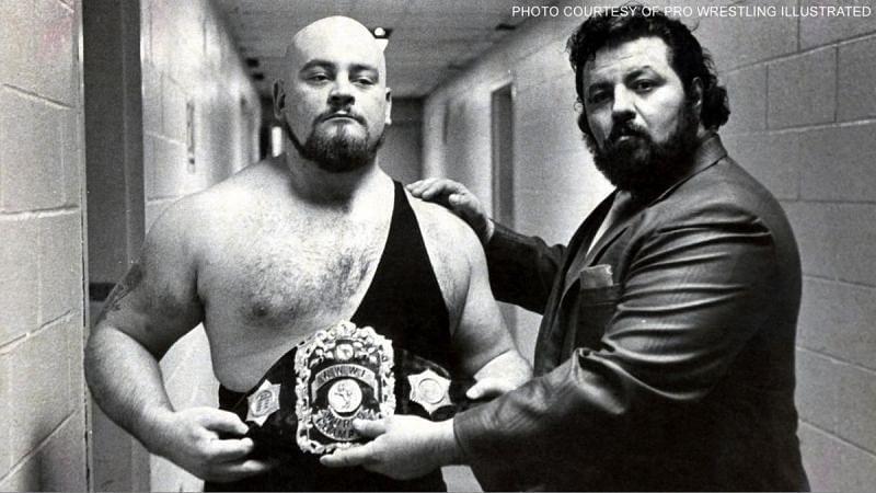 Ivan Koloff with the WWWF Championship circa 1971