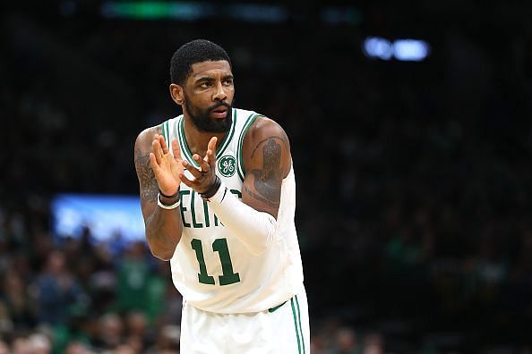 Irving had 31 points, 12 assists, and 10 rebounds