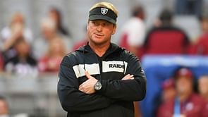Raiders coach Gruden deflects Brown trade questions