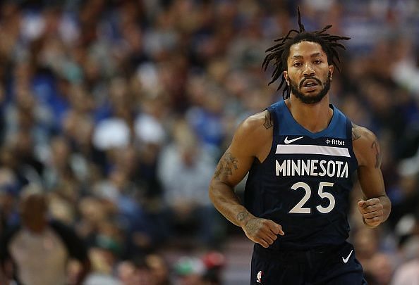 Derrick Rose will miss the remainder of the season Minnesota Timberwolves