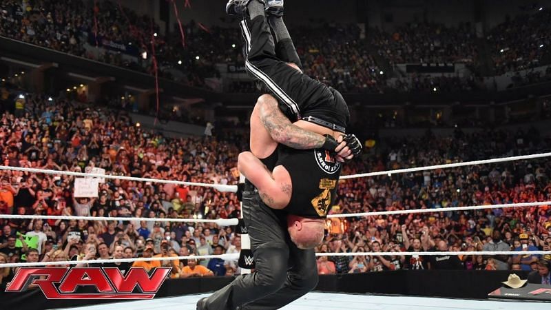 The Phenom has laid plenty of Superstars out with the Tombstone Piledriver.