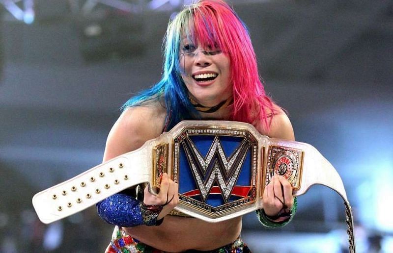 Asuka finally captured gold on the main roster at TLC late last year.