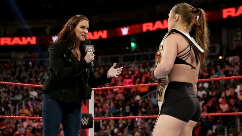 Ronda Rousey dropped the Raw Women&#039;s Title, last week on Raw