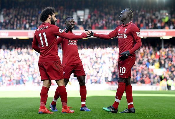 Liverpool quickly came from behind to put the game under control at Anfield
