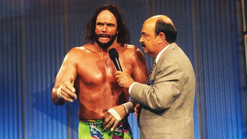 Macho Man Randy Savage had won the main event of WrestleMania IV