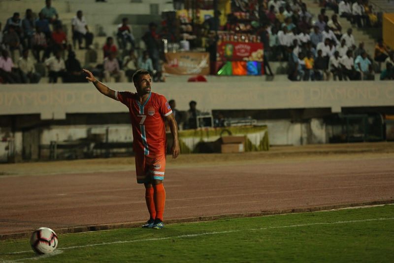 Sandro has caught the attention of the Indian football fans with his exceptional free-kick taking skills