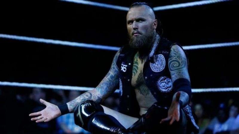 Aleister Black is known for his unusual character work in NXT