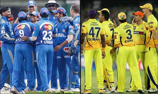 Mumbai Indians And Chennai Super Kings Team