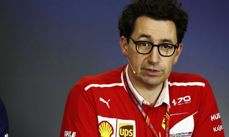 Mattia Binotto blamed balance issues as one of the reasons for Ferrari&#039;s lack of pace