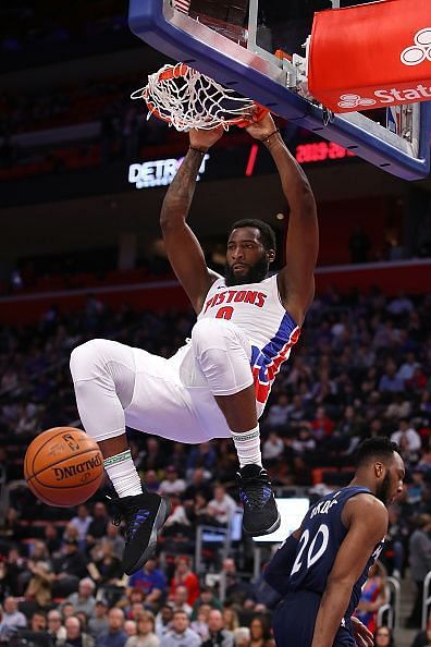 The Detroit Pistons center has been playing at a really high level