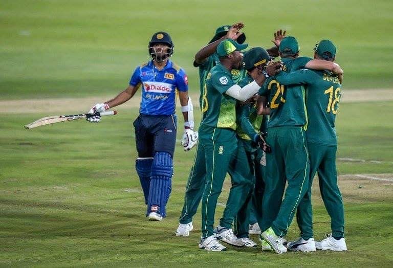 Srilanka Loss by a Big Margin against SA in the Second ODI