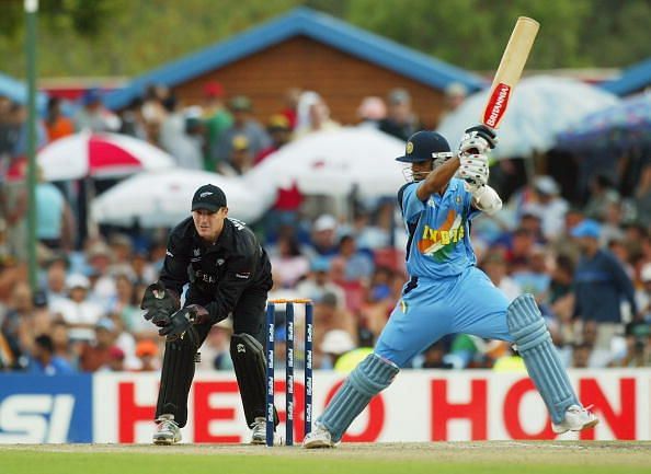 Dravid stunned everyone by scoring a half-century in just 22 balls against New Zealand in 2002