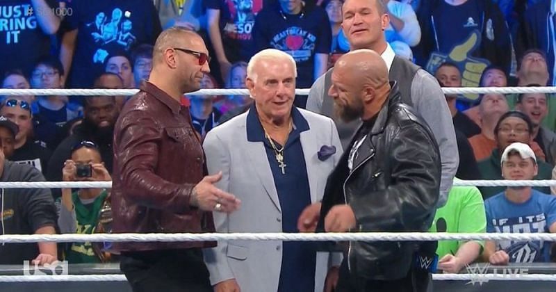 Triple H and Batista are set to go face-to-face next week on Raw