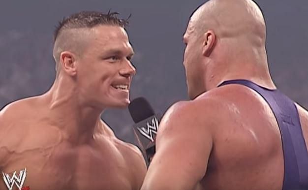 The fans want John Cena to face Kurt Angle at Wrestlemania