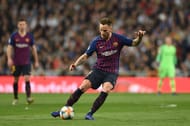 Rakitic in action during Barca's Copa del Rey win over Real Madrid recently