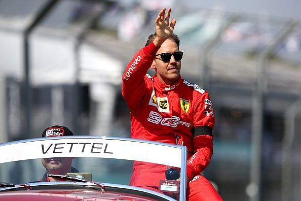 Vettel could only manage a fourth place finish at the first race of the season