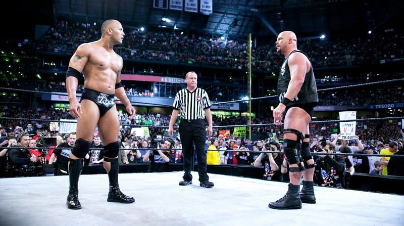 Austin&#039;s final match was at WrestleMania 19 against The Rock