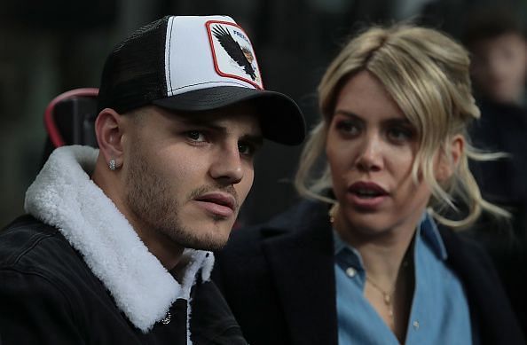 Icardi has been watching Inter Milan matches from the stands