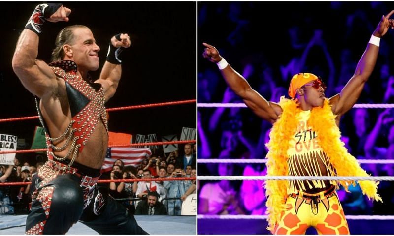 Shawn Michaels and Velveteen Dream.