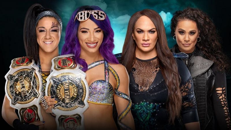 The Boss and Hug Connection retained the women&#039;s tag team titles against Nia Jax &amp; Tamina at Fastlane.
