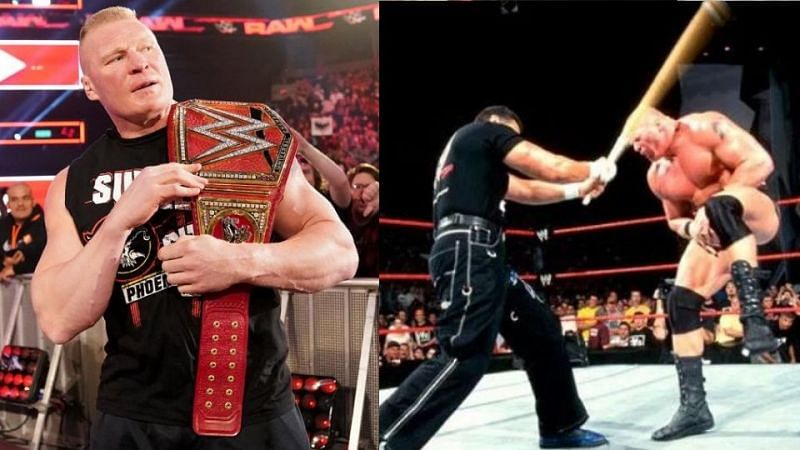 Brock Lesnar last wrestled on RAW in 2002