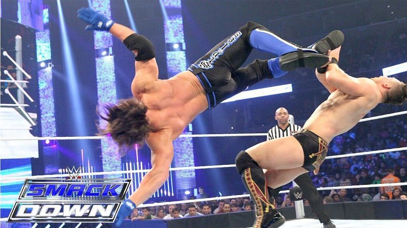 AJ Styles devastates the Miz