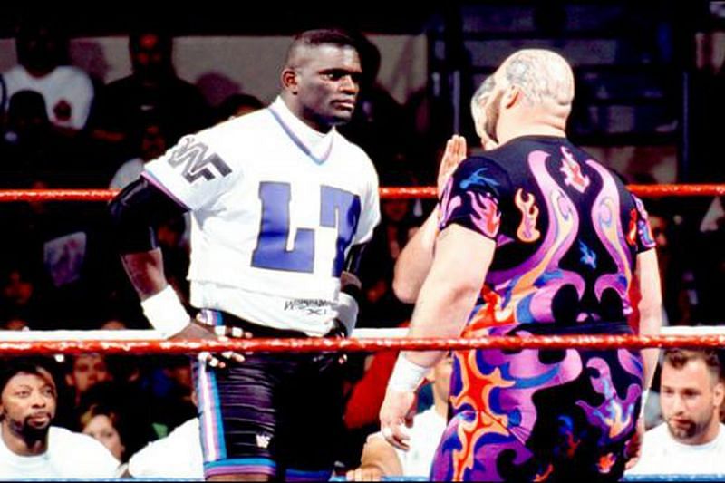 NFL Linebacker Lawrence Taylor won the only WrestleMania main event he was a part of