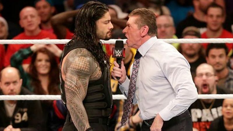Vince has already made changes to two major championship matches.
