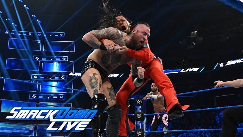Aleister Black and Ricochet recently faced off with Rusev and Shinsuke Nakamura in tag team action.