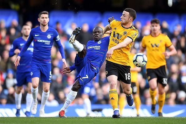 Chelsea and Wolves clashed at Stamford Bridge today