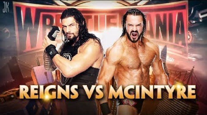 Reigns vs McIntyre