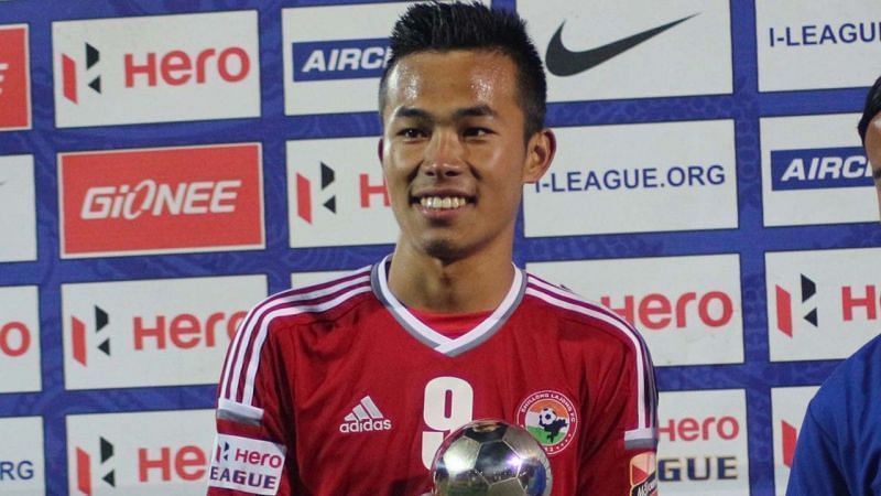 Samuel Lalmuanpuia was the Emerging Player of the I-League 2017-18 season