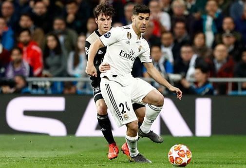Asensio was one of few bright sparks for Real, coming off the bench once again